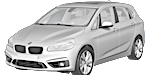 BMW F45 U0209 Fault Code